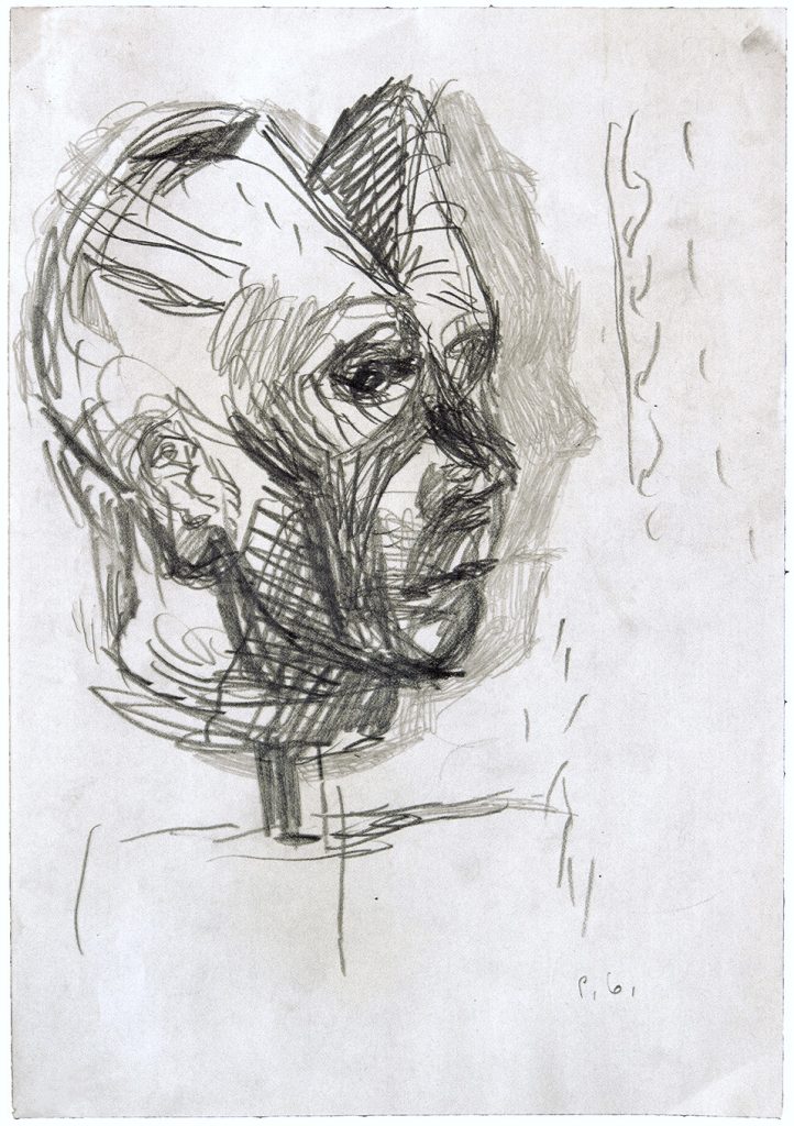 pietro-geranzani-1991-studio-per-autoritratto-con-la-testa-spaccata-1